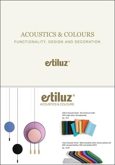 Estiluz - Acoustics And Colors - Catalogue